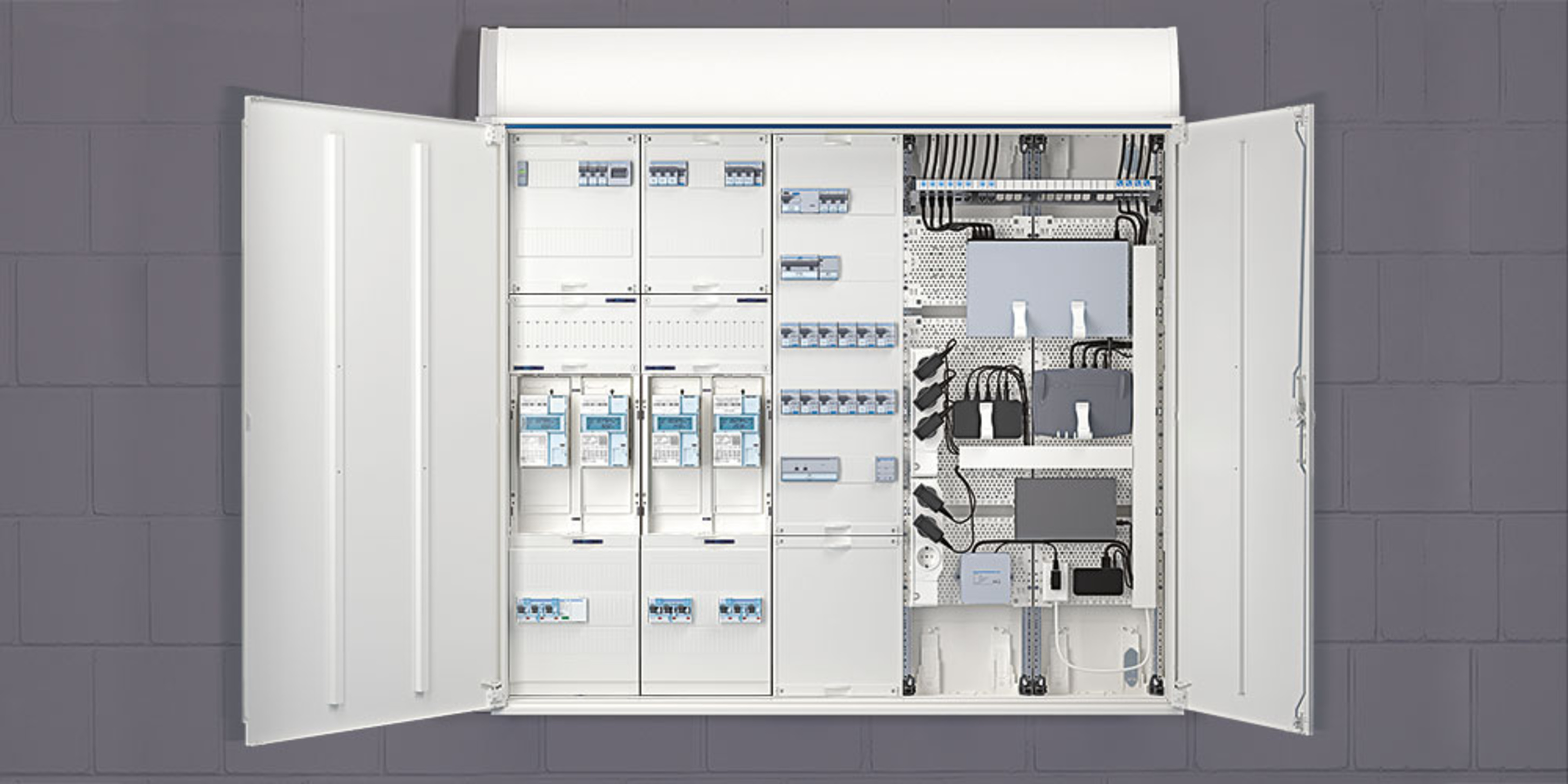 Technikzentrale bei EHA Elektrotechnik GmbH in Dannstadt-Schauernheim